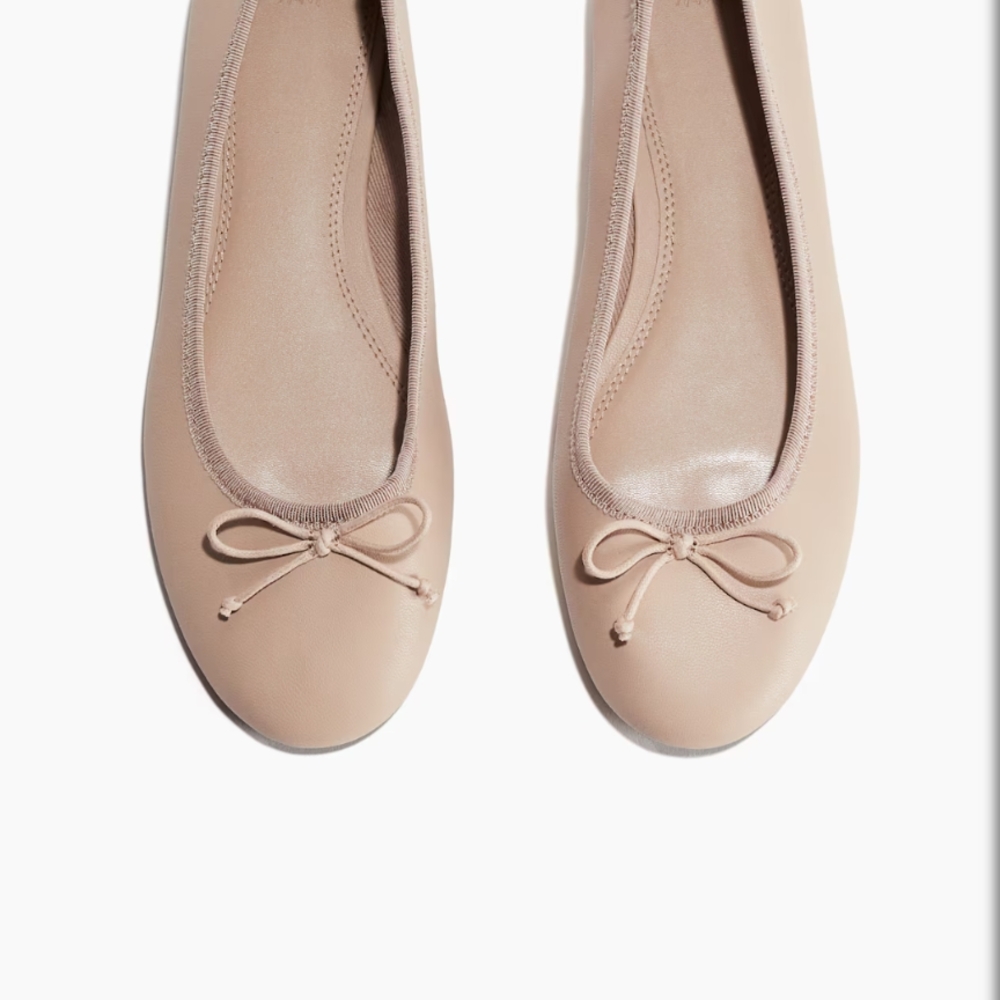 H&M Beige Ballet Flats